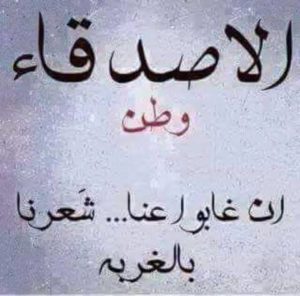 شعر حب لصديق