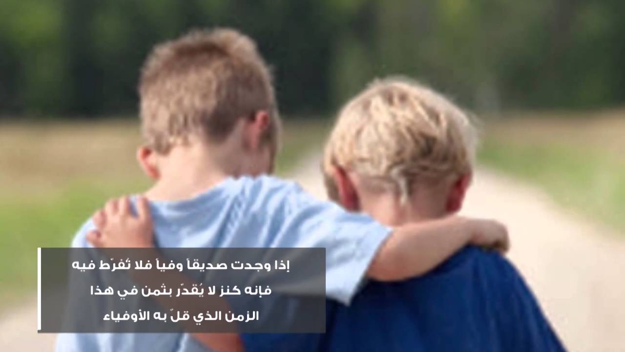 كلمات راقية عن الصداقة