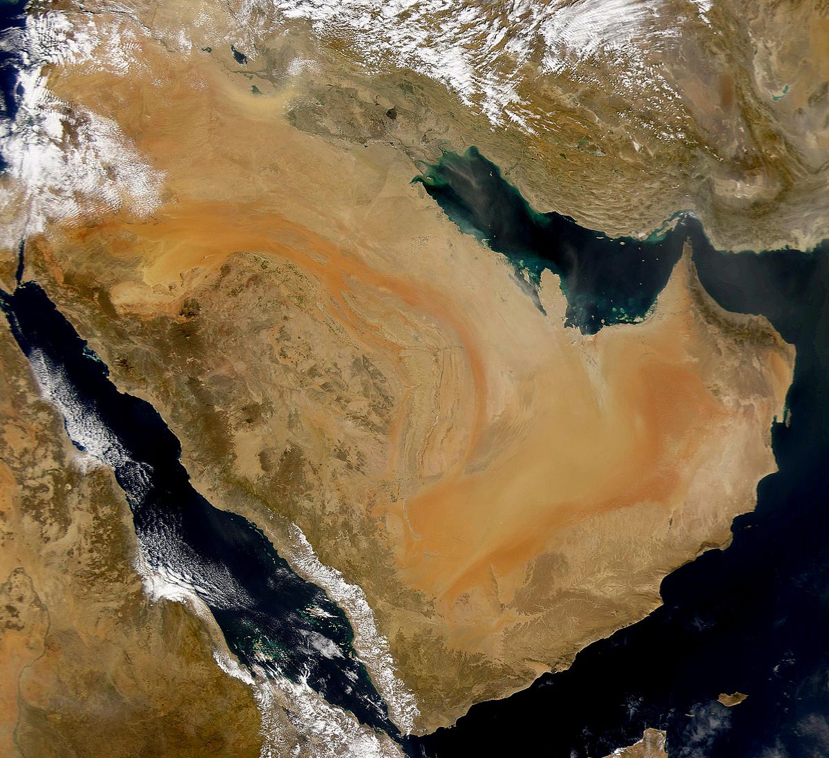 موقع الجزيرة العربية