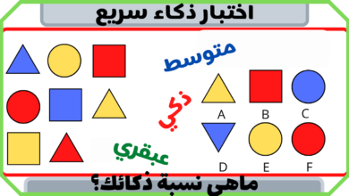 اختبار ذكاء سريع