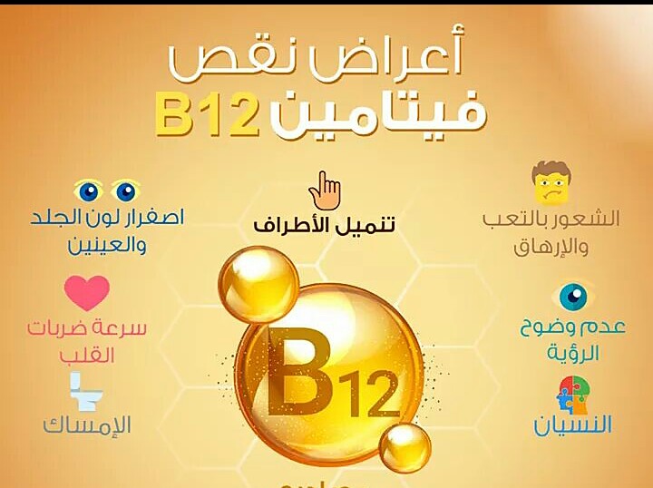 نقص فيتامين ب12