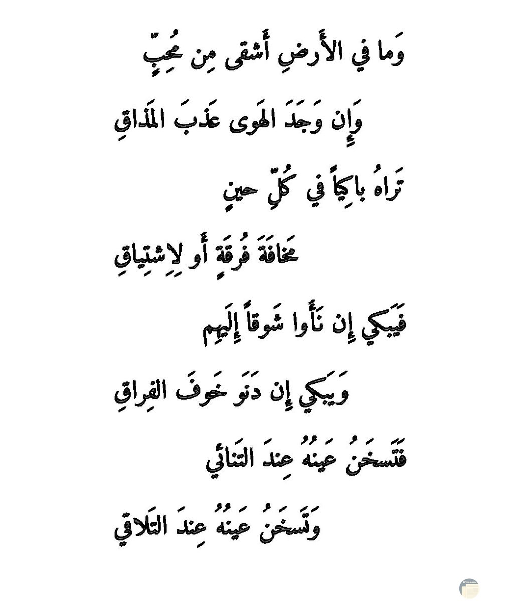 شعر حب