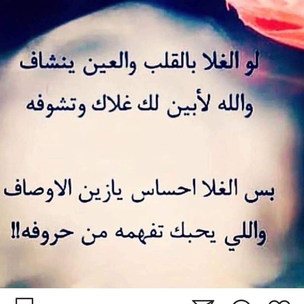 ابيات شعر حب