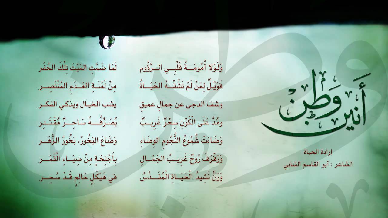 شعر عن الوطن