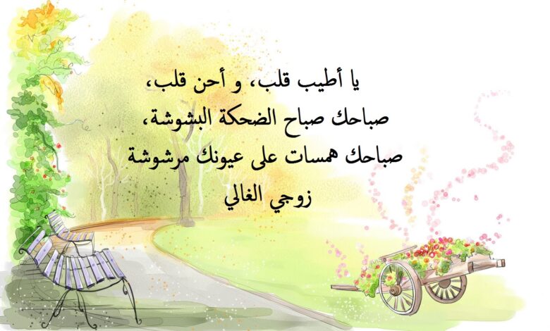 مسجات مؤثرة للزوج.