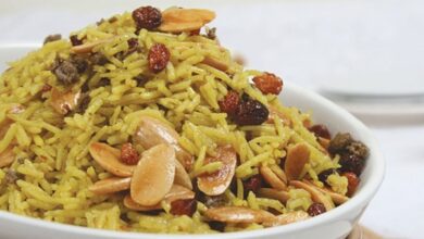 طريقة عمل الأرز البسمتي