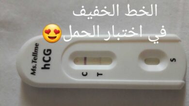 مين طلع لها خط التبخر وطلعت حامل